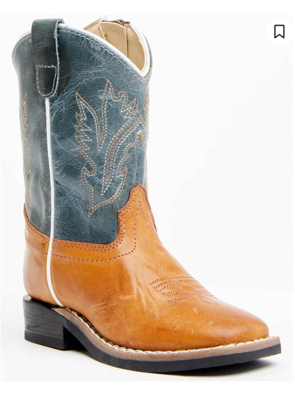 Cody James Tan Leather Western Boot - Square Toe